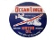 Ocean Liner Motor Oil Porcelain Advertising Sign