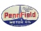 Penn Field Motor Oil Porcelain Advertising Sign