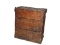Antique Vintage Wood Slat Storage Crate