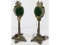 Pair of Oriental Themed Piano/Accent Lamps