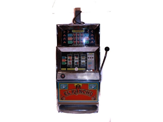 5 Cent 3 Reel Slot Machine El Rancho