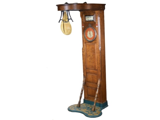 Antique Coin Op Mills Arcade Punching Bag Machine