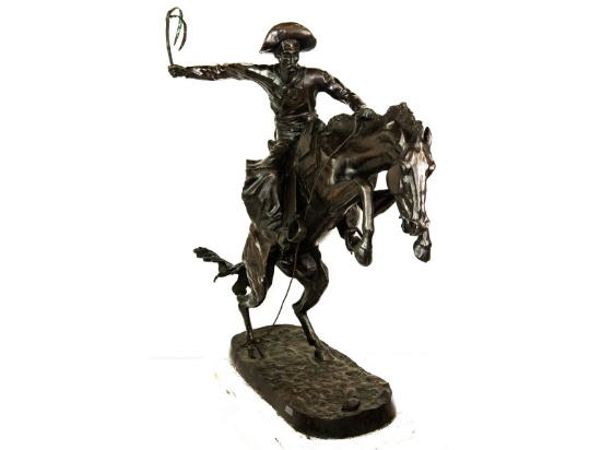 Monumental Bronco Buster Bronze