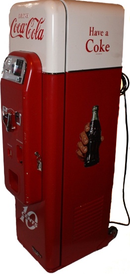 Coin Op Coca Cola Replica Model 44 Soda Machine