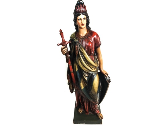 Columbia Tobacco Advertising Figure