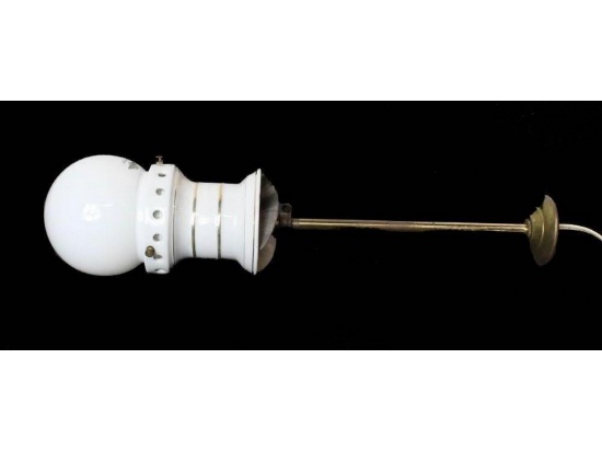 Antique Humphries Gas Style Light Fixture