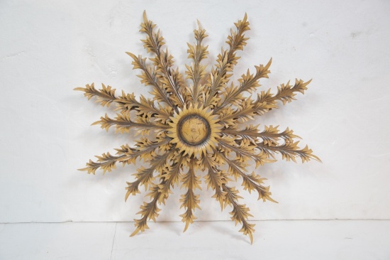 Vintage Sun Ray Wall Decor