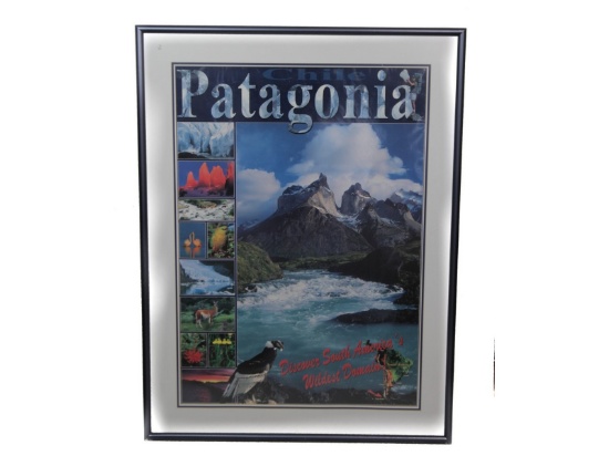 Patagonia Chile Travel Poster