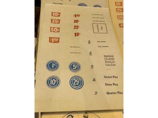 Slot Machine Reward Cards
