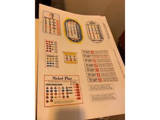 Slot Machine Reward Cards