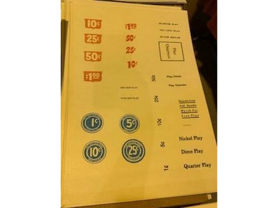 Slot Machine Reward Cards