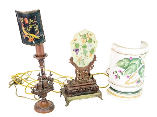 3 1920's Accent Lights