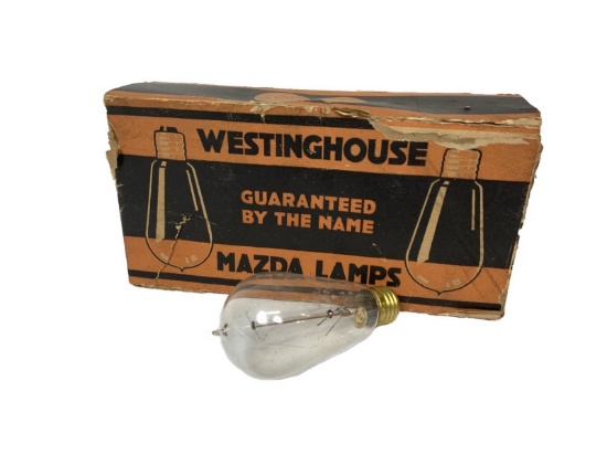 Antique Mazda Light Bulb Lamp NIB