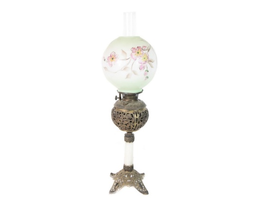 Bradley & Hubbard Banquet Oil Lamp