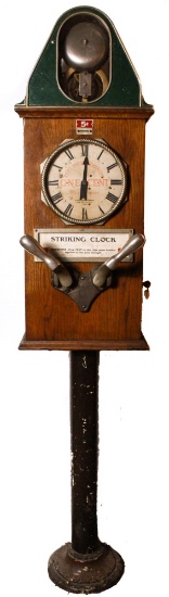Arcade Exhibit Striking Clock Strength Tester