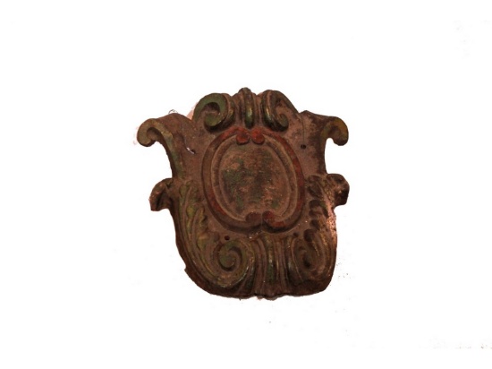 Cast Iron Building Medallion