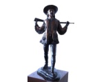 Buffalo Bill Remington-Style Bronze Statue