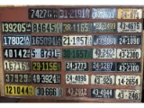 34 Iowa License Plates 1911-1947