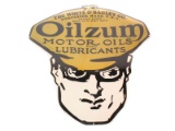 Oilzum Motor Oil Porcelain Sign