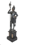 Spelter Statue of English Foot Soldier