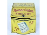 Sweet Cuba Bow Front Tobacco Tin