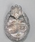 WWII Tank Badge 2nd Class Pin