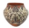 Large Acoma Style Clay Jar