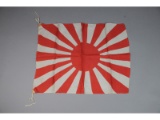 WWII Japanese Rising Sun Silk Flag