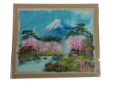 WWII Japanese Painting on Silk