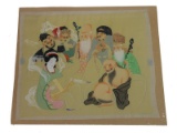 WWII Japanese Painting on Silk