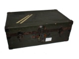 Antique Vintage Travel Storage Footlock