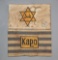 WWII Nazi Jude Star and Kapo Armbands