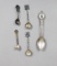 German & American Souvenir Spoons & Pin