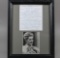 WWII Nazi Gertrude Junge Signed Photo & Letter