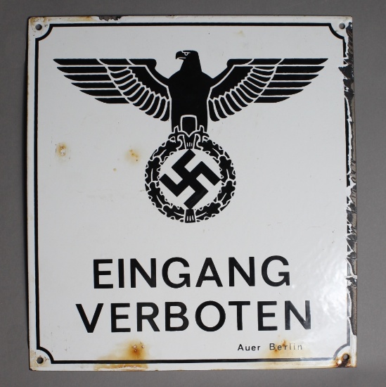 WWII Nazi Sign