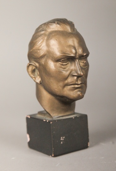 WWII Nazi Vintage Hermann Goering Signed Bust