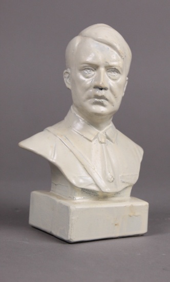 WWII Nazi Small Bust of Adolf Hitler
