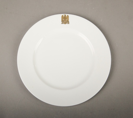 WWII Nazi Adolf Hitler Porcelain Plate