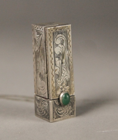 WWII Nazi Eva Braun Hitler Lipstick Case
