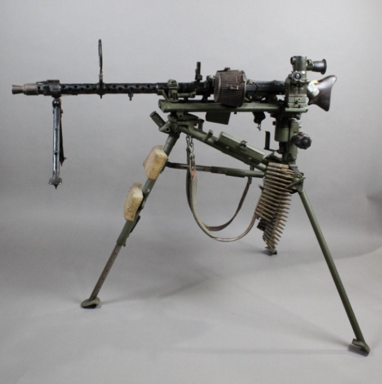 WWII Nazi MG34 Machine Gun