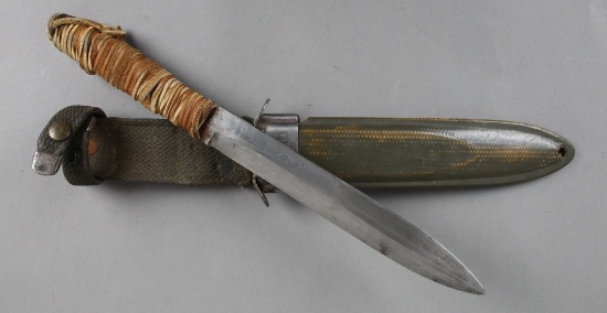 WWII M3 Trench Knife w/Scabbard