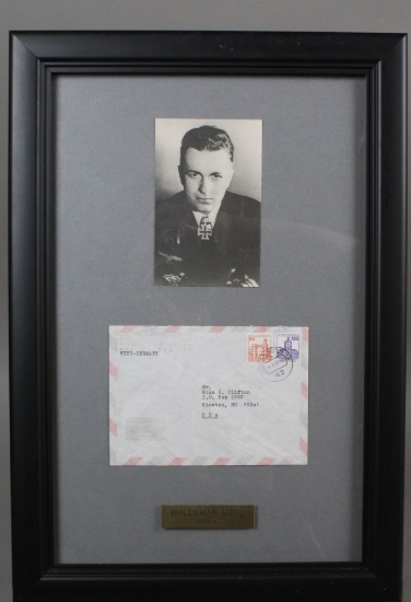WWII Nazi Waldemar Mehl Envelope