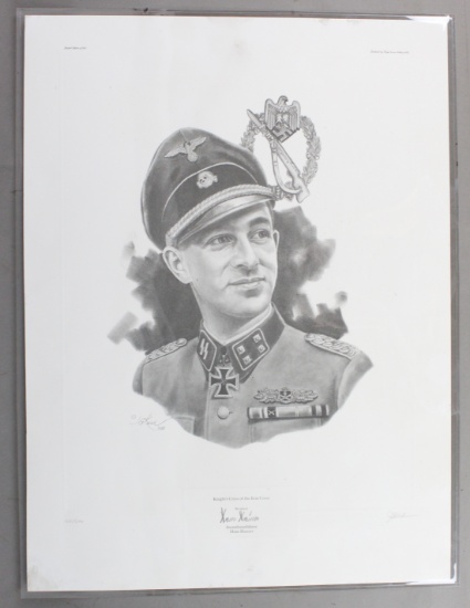 1988 Signed Print Hans Hauser