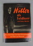 Hilter Als Feldherr by Von Franz Halder Book