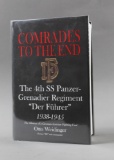 Comrades To The End by Otto Weidinger Book