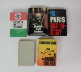 WWII Books on France/Italy/England (5)