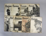 Lot Of Nine Die Wehrmacht Magazines