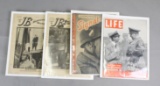 Lot of 4 WWII Nazi Magazines