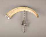 WWII Nazi Hermann Goering Boar Tusk Corkscrew