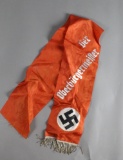 WWII Nazi Lord Mayor Funeral Sash